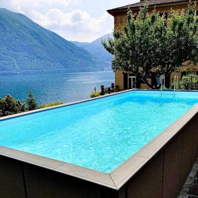 Villa Peroni Lake Como Classic With Swimming Pool Ардженьо Экстерьер фото